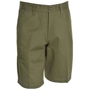 Boston Trader Luxury Vintage Men's Chino Shorts Olive Green Size 38